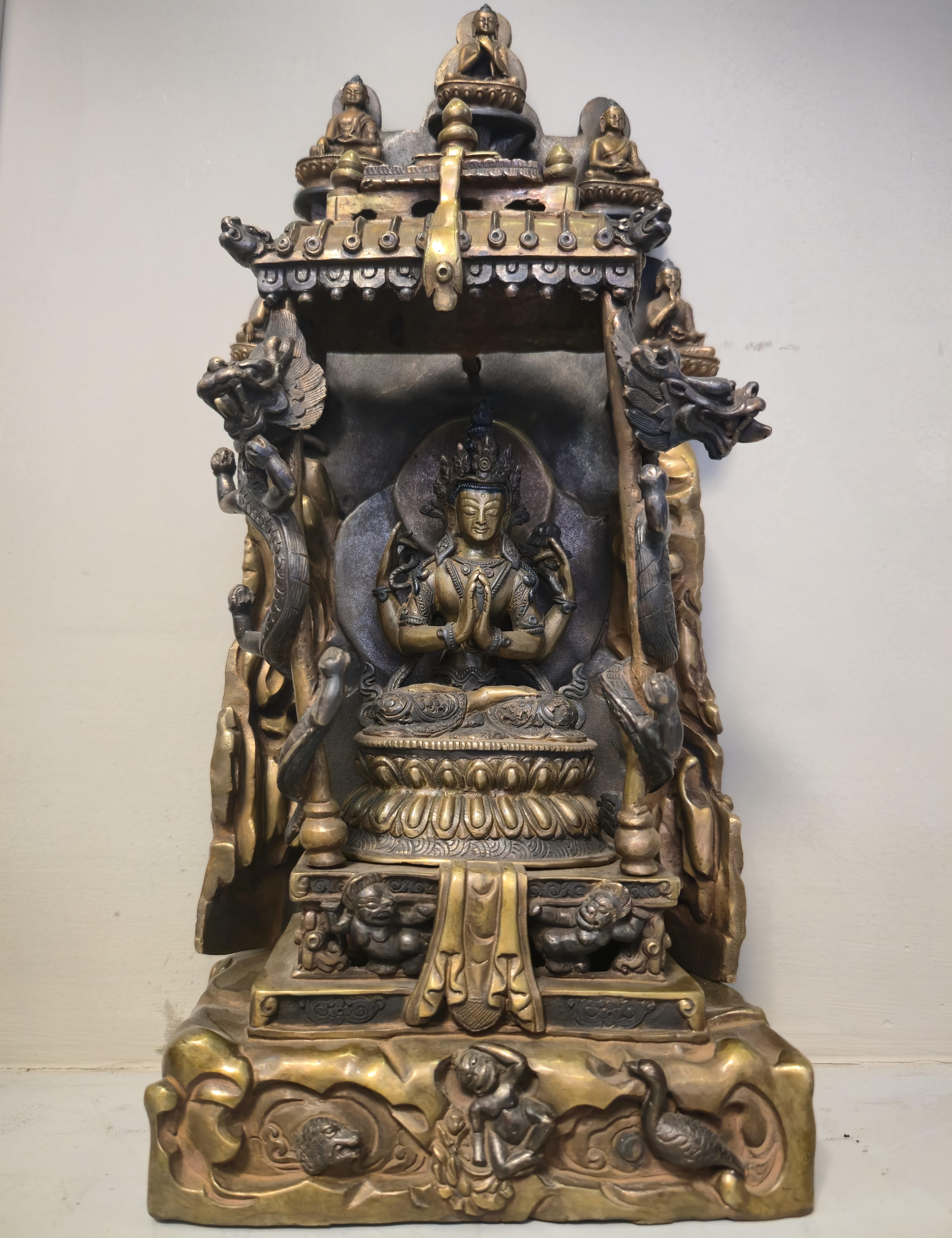 Bhumisparsha Mudra - Mangal Handicrafts