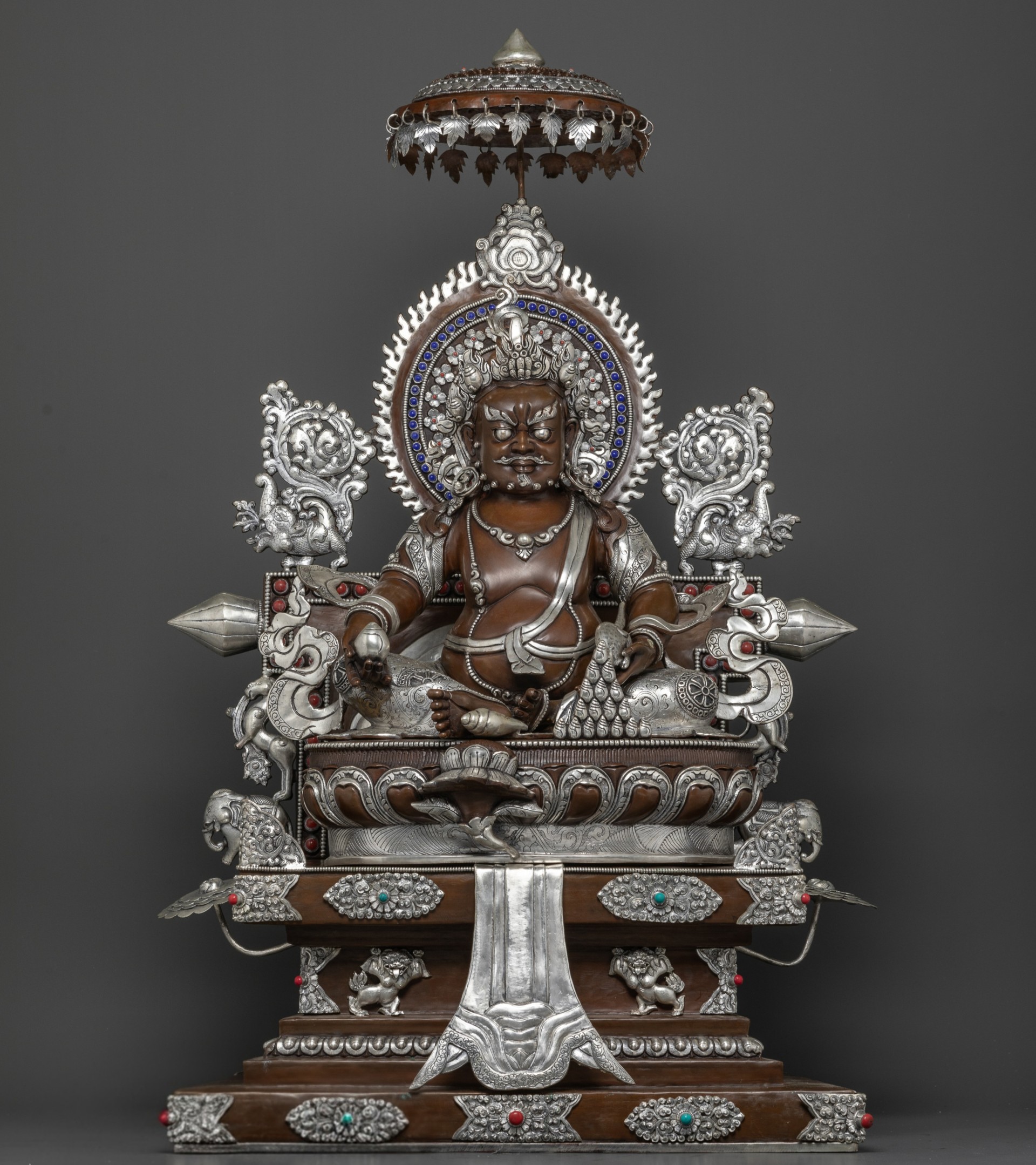 Jambhala with Throne - Mangal Handicrafts